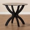 Baxton Studio Tilde Dark Brown Finished 35-Inch-Wide Round Wood Dining Table 169-10902 - alternate 2